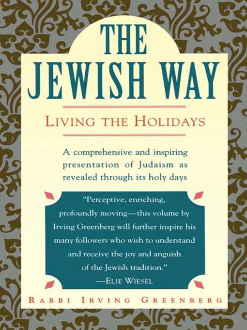 Title details for The Jewish Way by Irving Greenberg - Wait list